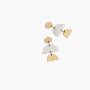 Madewell | Sculpture Statement Earrings | NWT